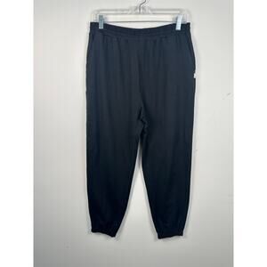 Vuori Boyfriend Jogger In Heathered Black Size Large EUC With Pull Tag EUC